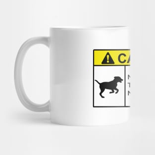 Caution Dog Mug